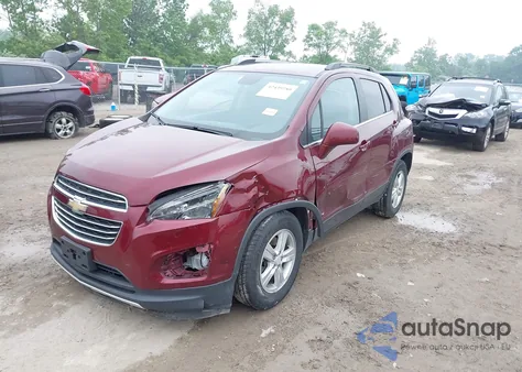 2016 Chevrolet Trax Lt из США, поврежденный, VIN 3GNCJLSB2GL154790